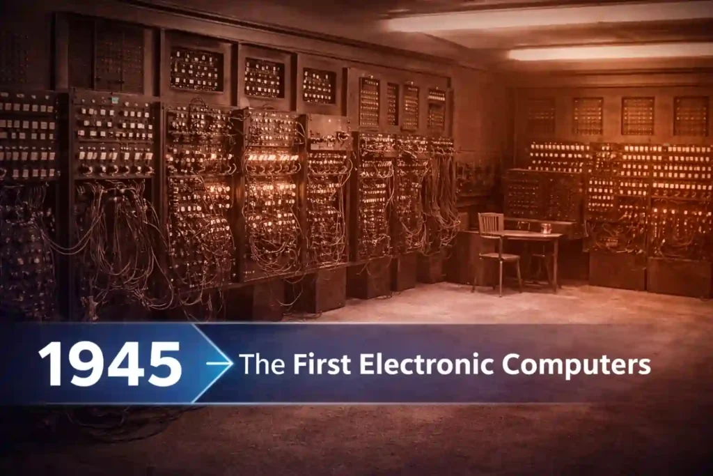 1945 – The First Electronic Computers