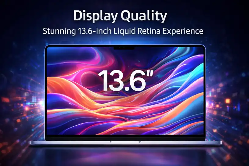 Display Quality 13.6-inch Liquid Retina Experience