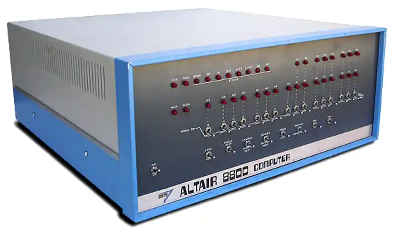 Altair 8800 personal computer from 1975