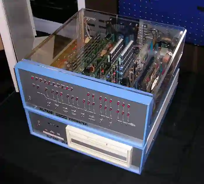 Altair 8800 personal computer from 1975
