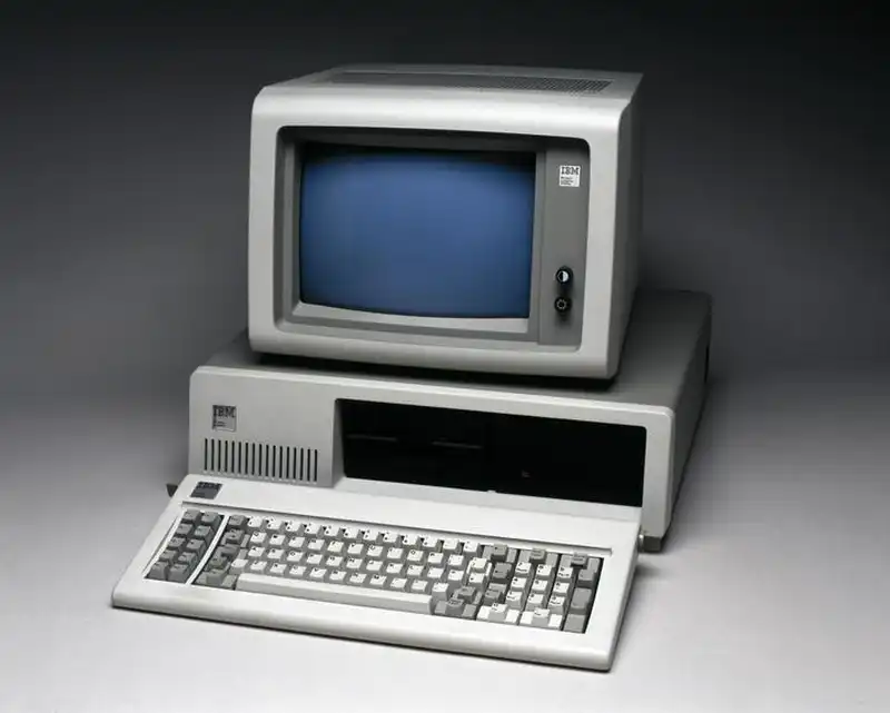 IBM PC 5150 personal computer introduced in 1981