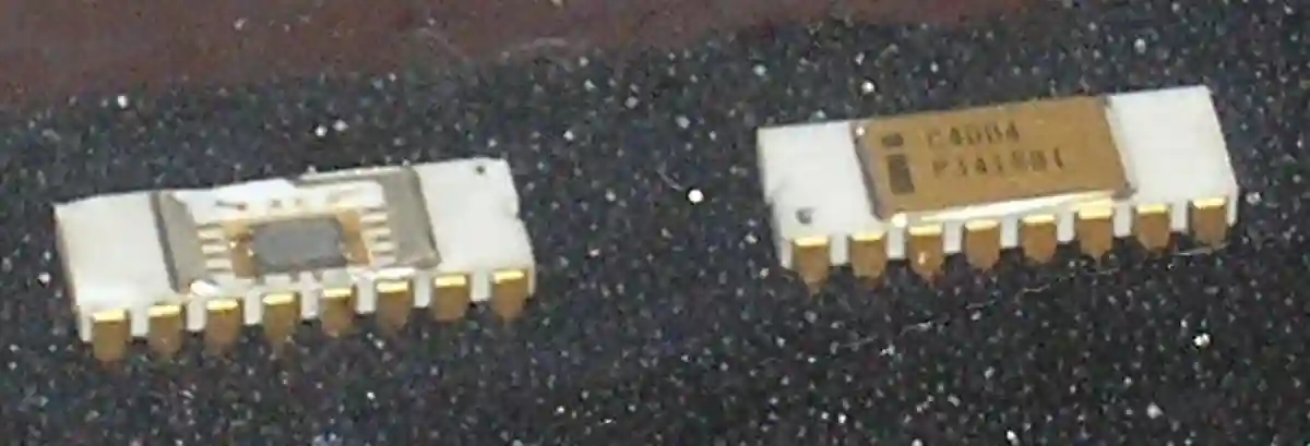 Intel 4004 microprocessor introduced in 1971